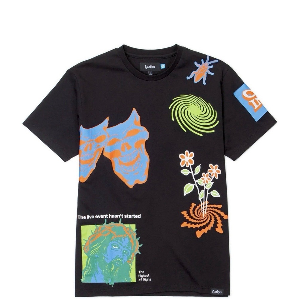 Cookie Highest‎ Of Highs Knit Black Shirt- Medium